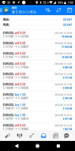 20180919FXMT4キャプチャー